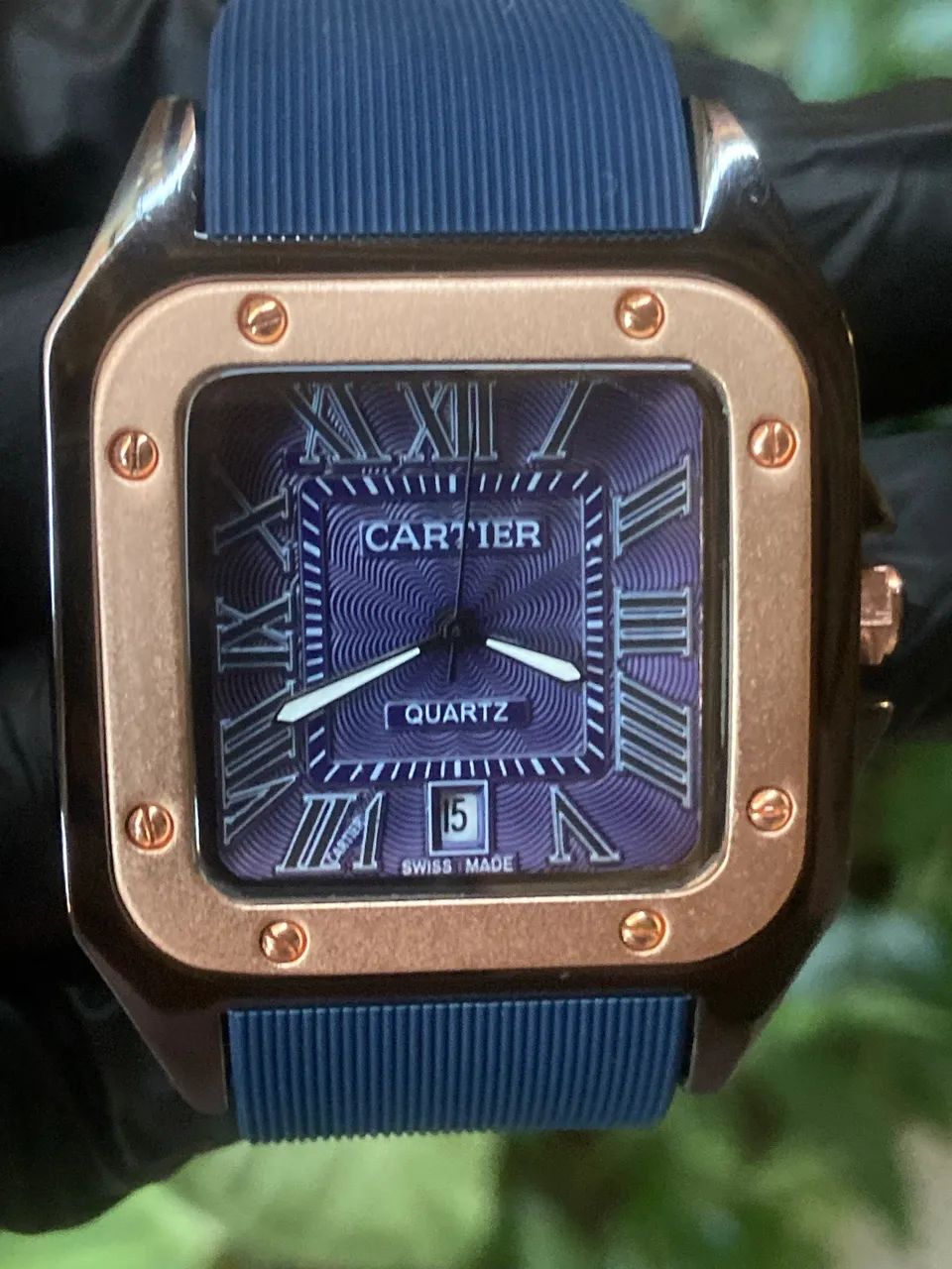 Relógio Cartier Santos 100 - Foto 5