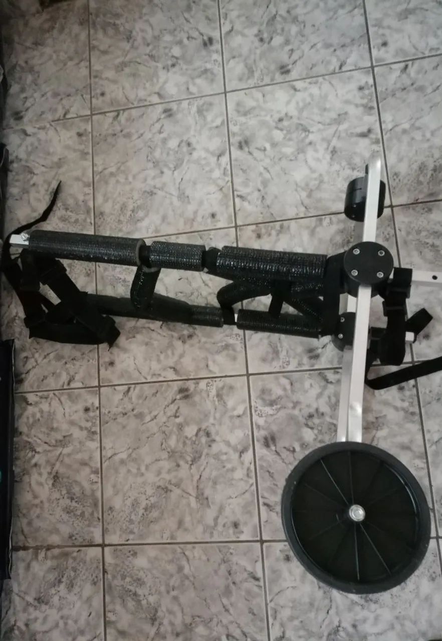 Cadeira de rodas para cachorro 