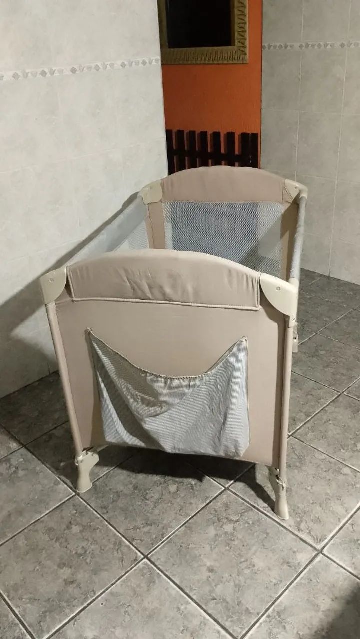 Chiqueirinho e Mini Berço com Colchão ( Burigotto)  - Foto 4