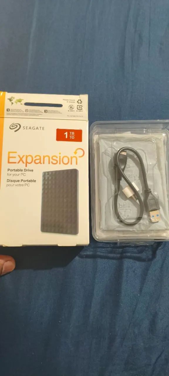 HD externo Seagate 1 TB( novo ) - Foto 2