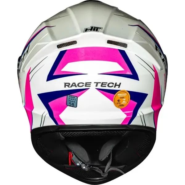 Capacete Race Tech Hit Fuzzy - 2 Viseiras - Foto 3