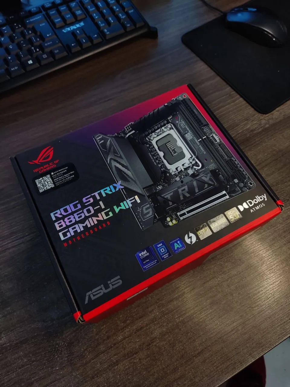 Placa mãe Asus Rog Strix B860-i Gaming Wifi LGA 1851 - Foto 2