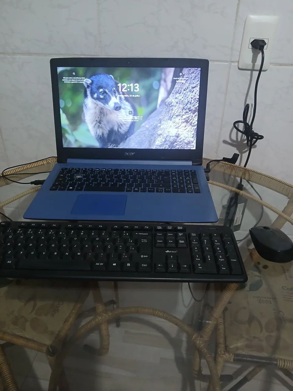 Vendo notebook Acer completo com teclado e mouse.  - Foto 3