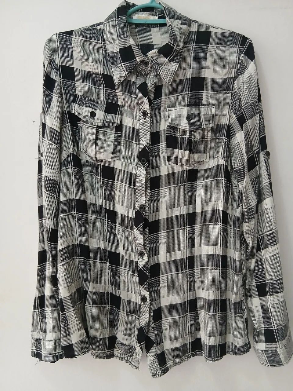 Camisa xadrez feminina 