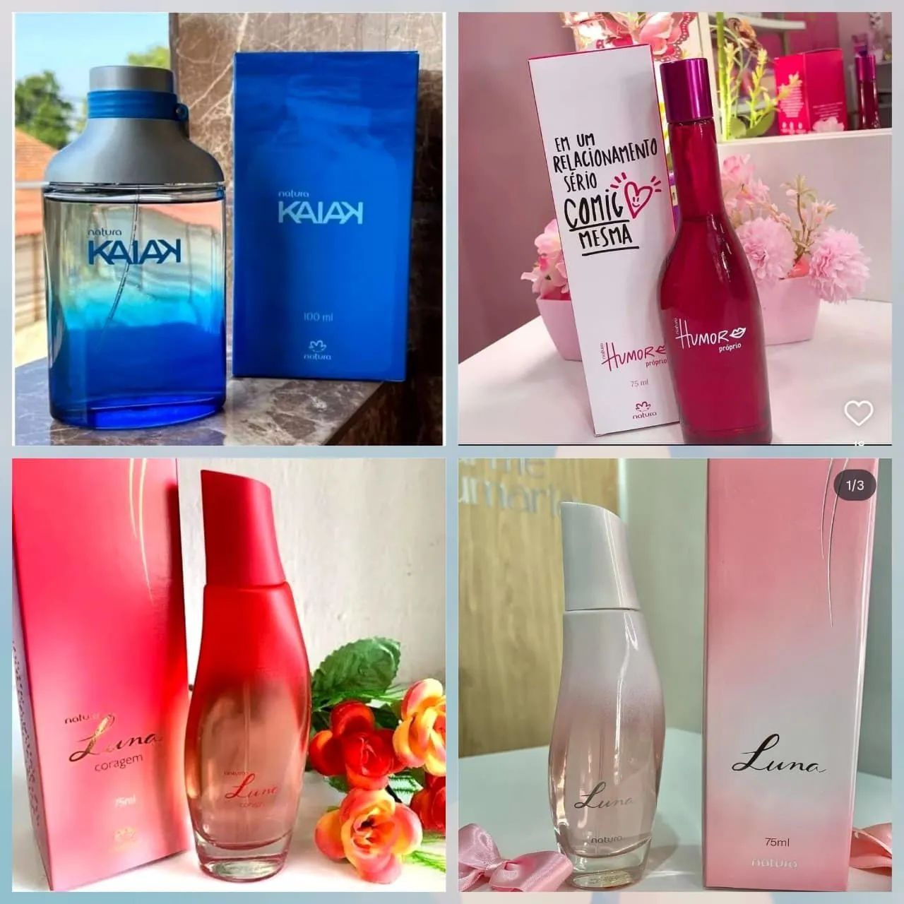 Promoção de Perfumes da Natura