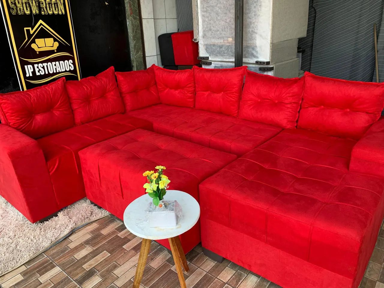 PREMIUM CORNER SOFA FOR 7 PERSONS