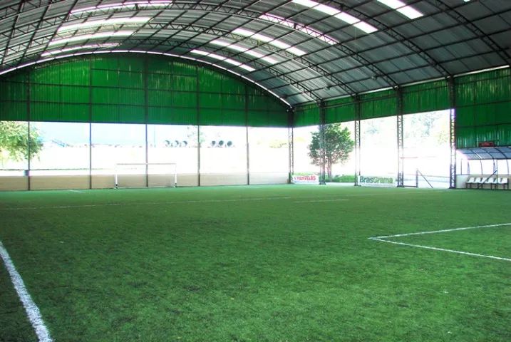 quadras de esportes - 45x25= 350.000,00 - em estruturas metálicas nova - Foto 5