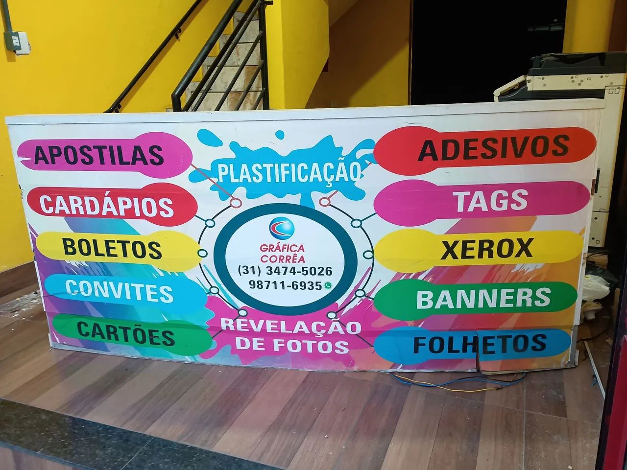 Balcão comercial  comercio 