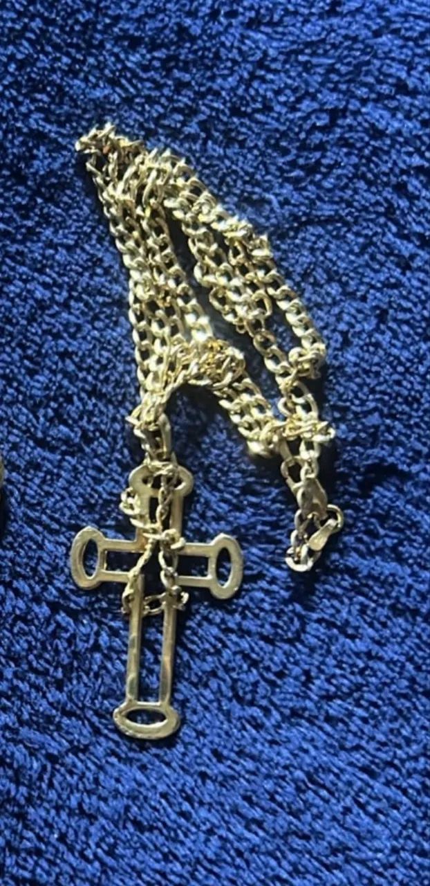 Cordão Masculino OURO 18k. - Foto 3