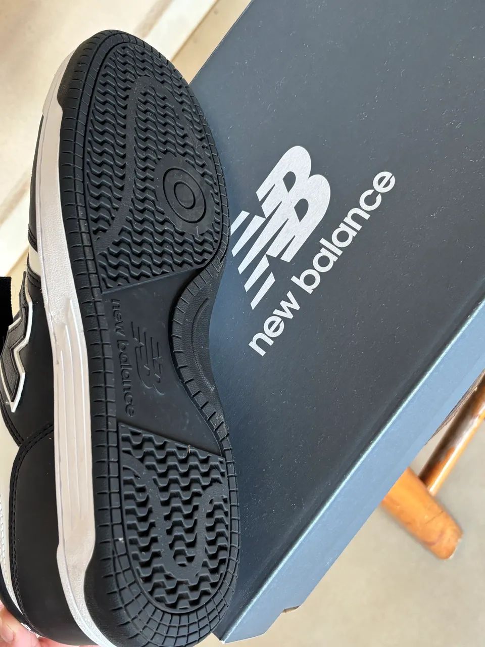 Tênis New Balance Low 480 Preto e Branco  - Foto 3