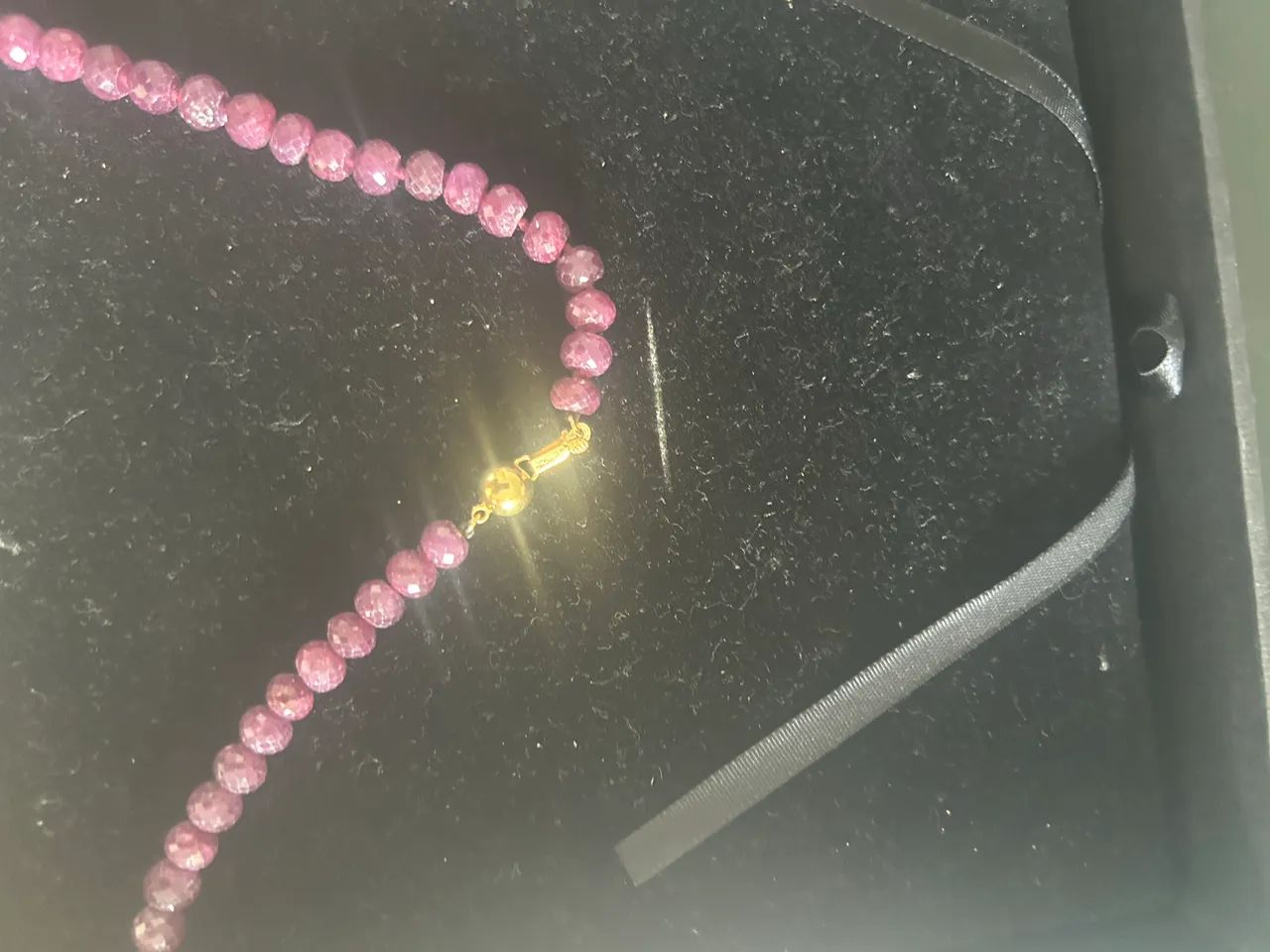 Colar rubi DiDonna com fecho ouro 18k - Foto 2