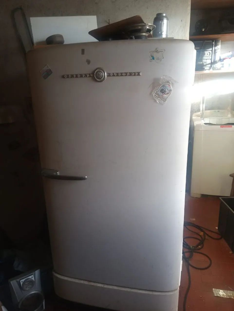 Geladeira general eletric vintage 1950