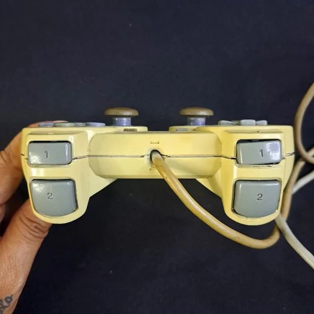 Controle Playstation 1 Branco Original Funcionando 100% - Foto 4