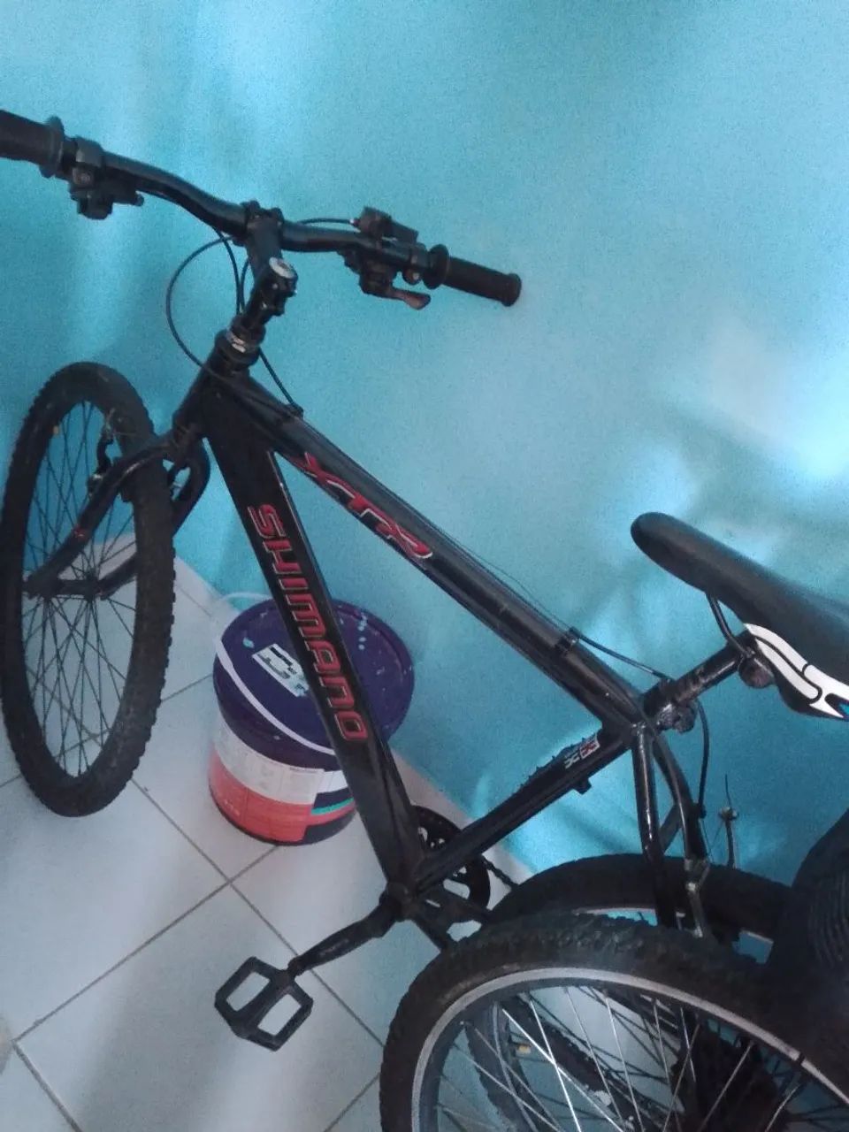 Vendo bicicleta com marcha 