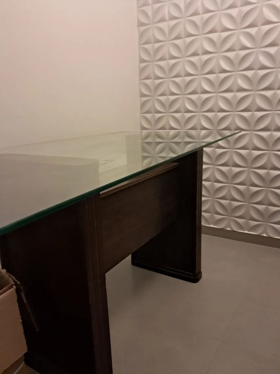 Mesa de vidro 6 lugares, sem cadeira  - Foto 2