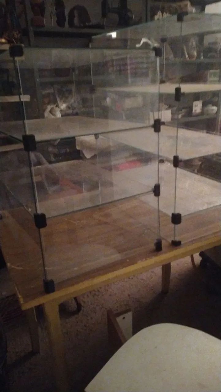 Expositor de  vidro 