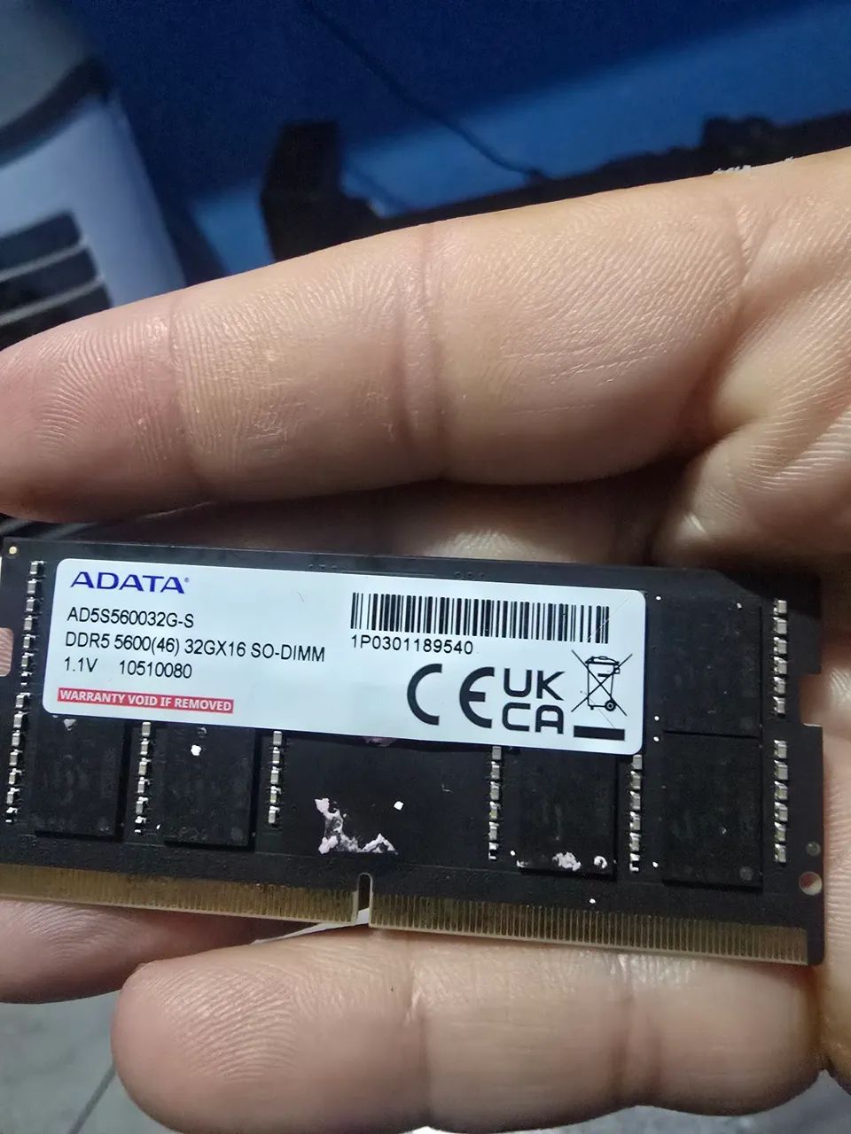 Memória DDR5 32 GIGAS 5600 mhz  NOTEBOOK  - Foto 4