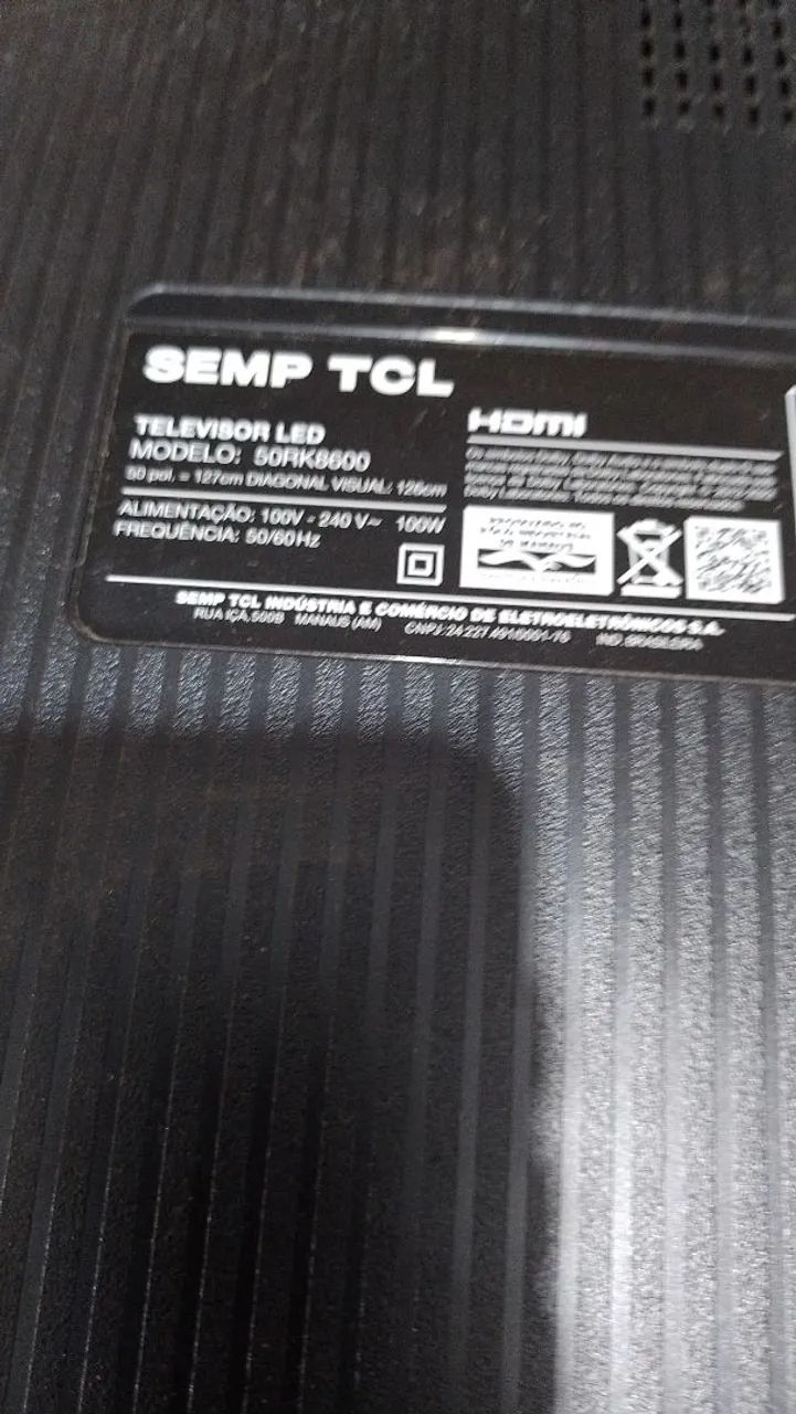 TV TCL 50 polegadas esmart  - Foto 5
