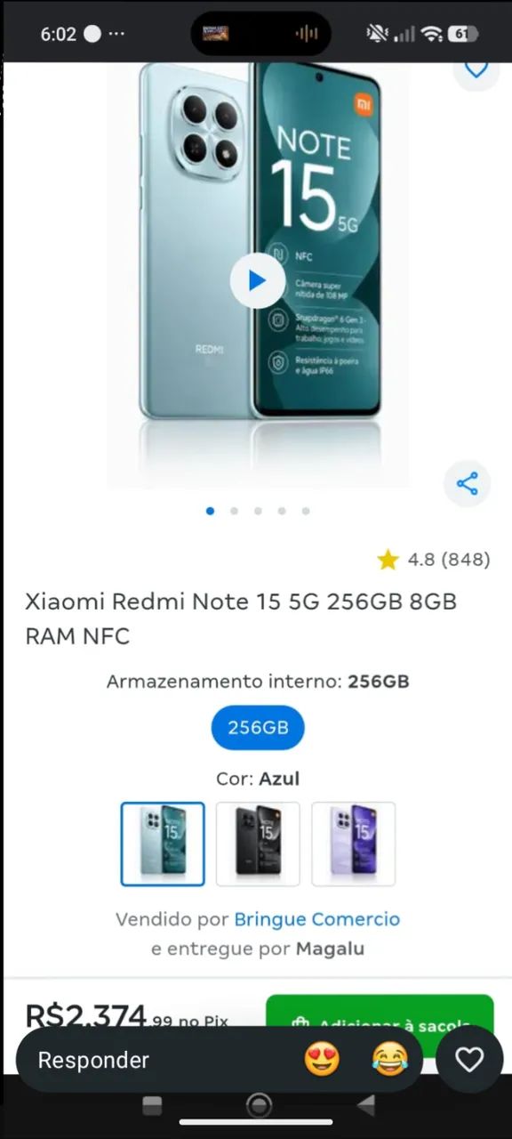 Xiaomi Redmi 15 5g - Foto 3