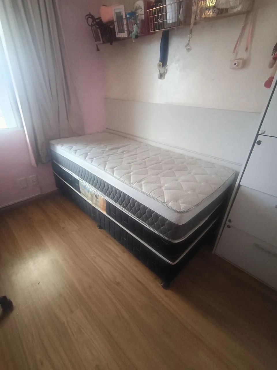 Cama box solteiro+, colchão - Foto 4