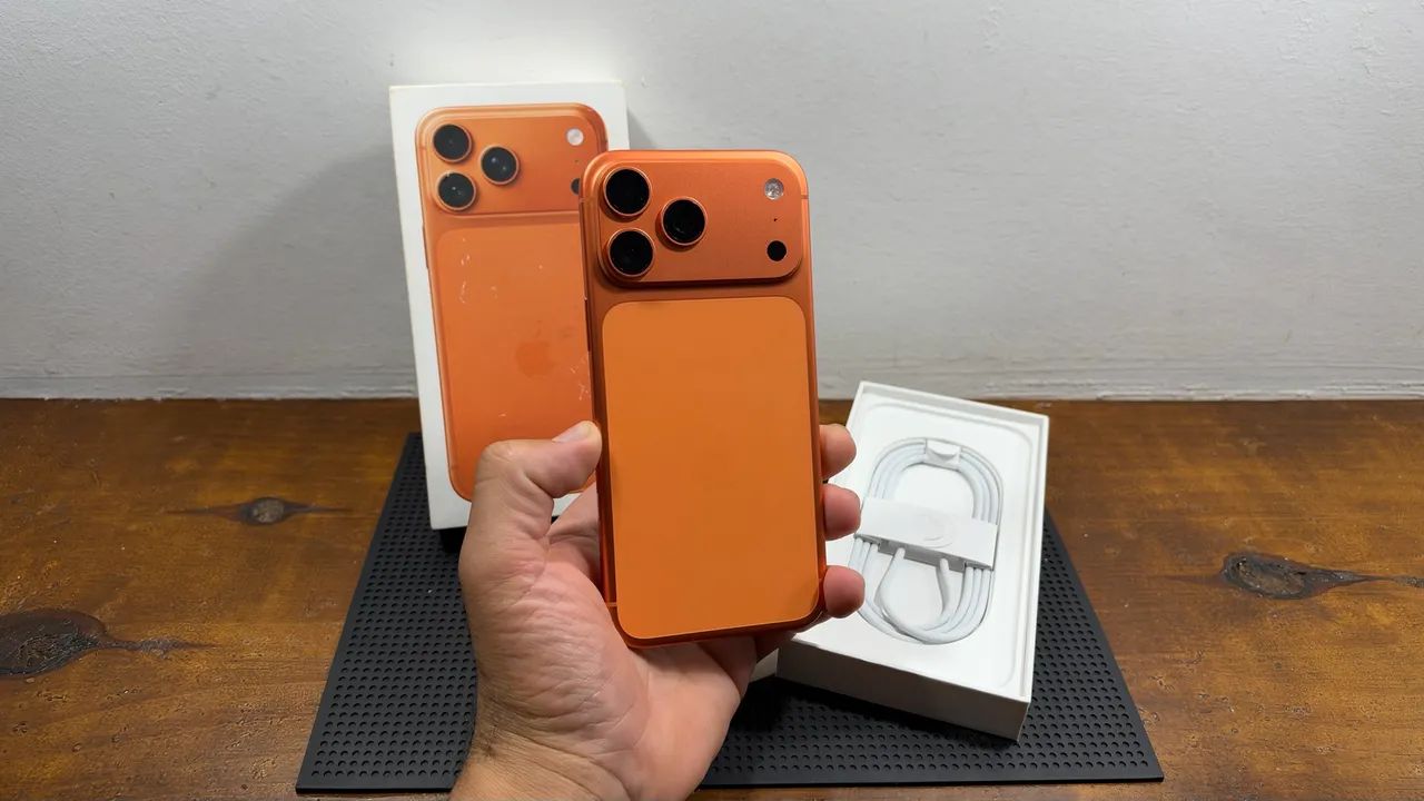 Iphone 17 pro max 256GB laranja 