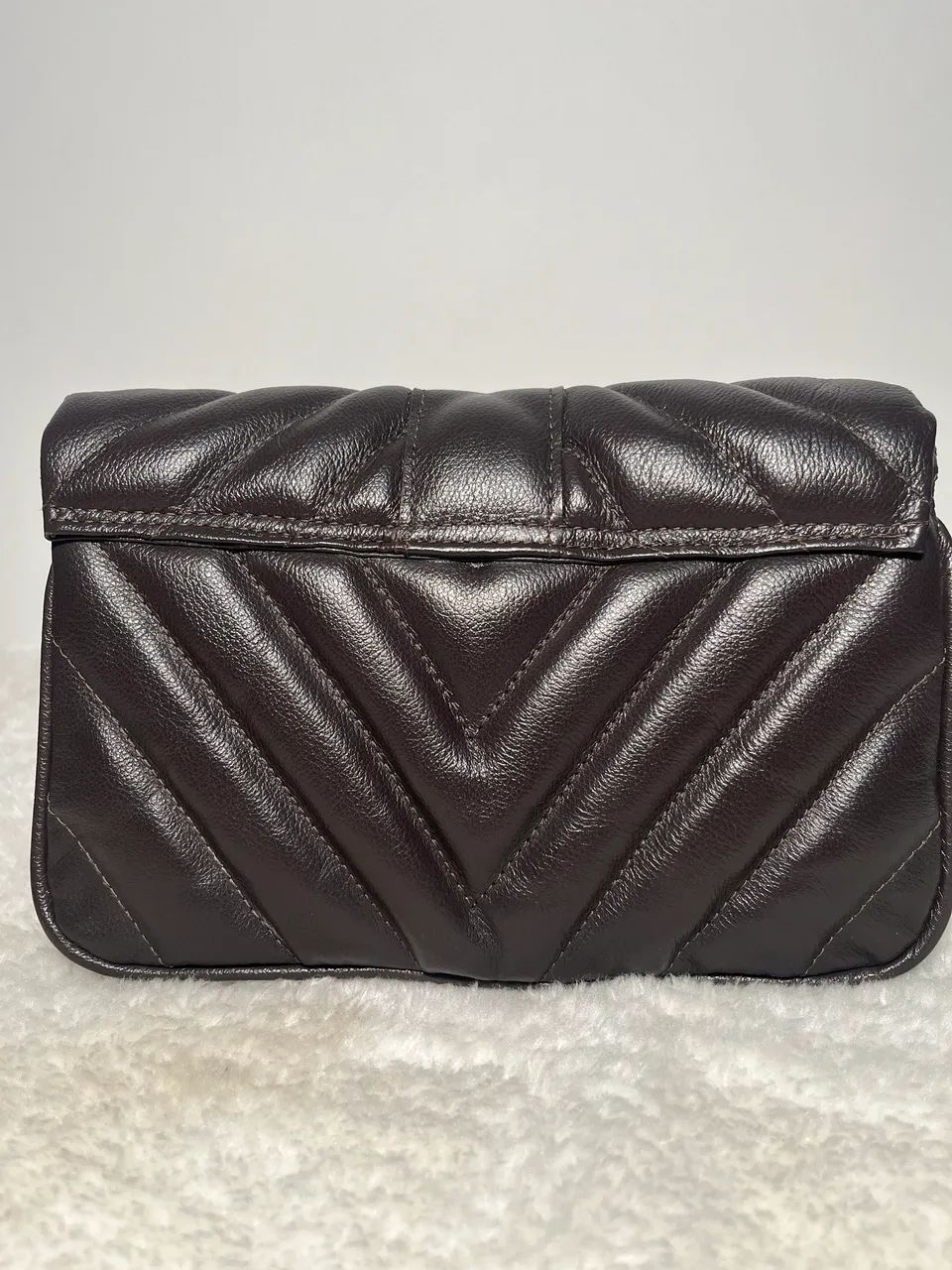Bolsa metalassê em couro legítimo  - Foto 3