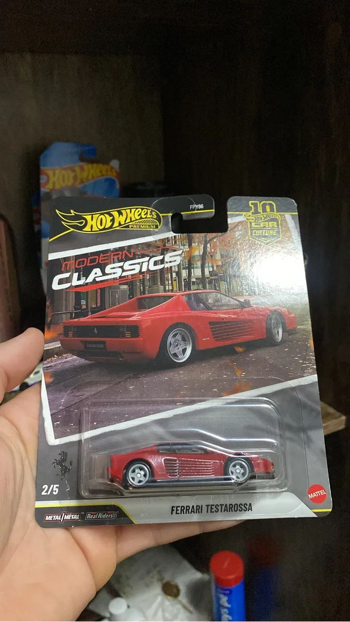 Ferrari Testarossa Hot Wheels Premium