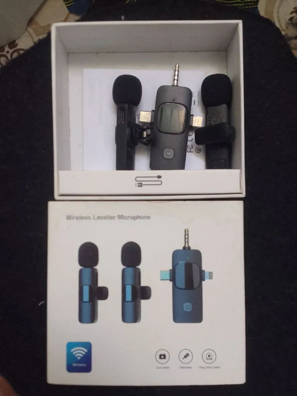 Microfone de lapela  - Foto 2