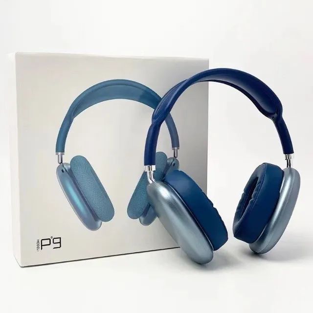 Fone Bluetooth P9 Air Sem Fio Over-Ear - Prata | Confortável e Moderno