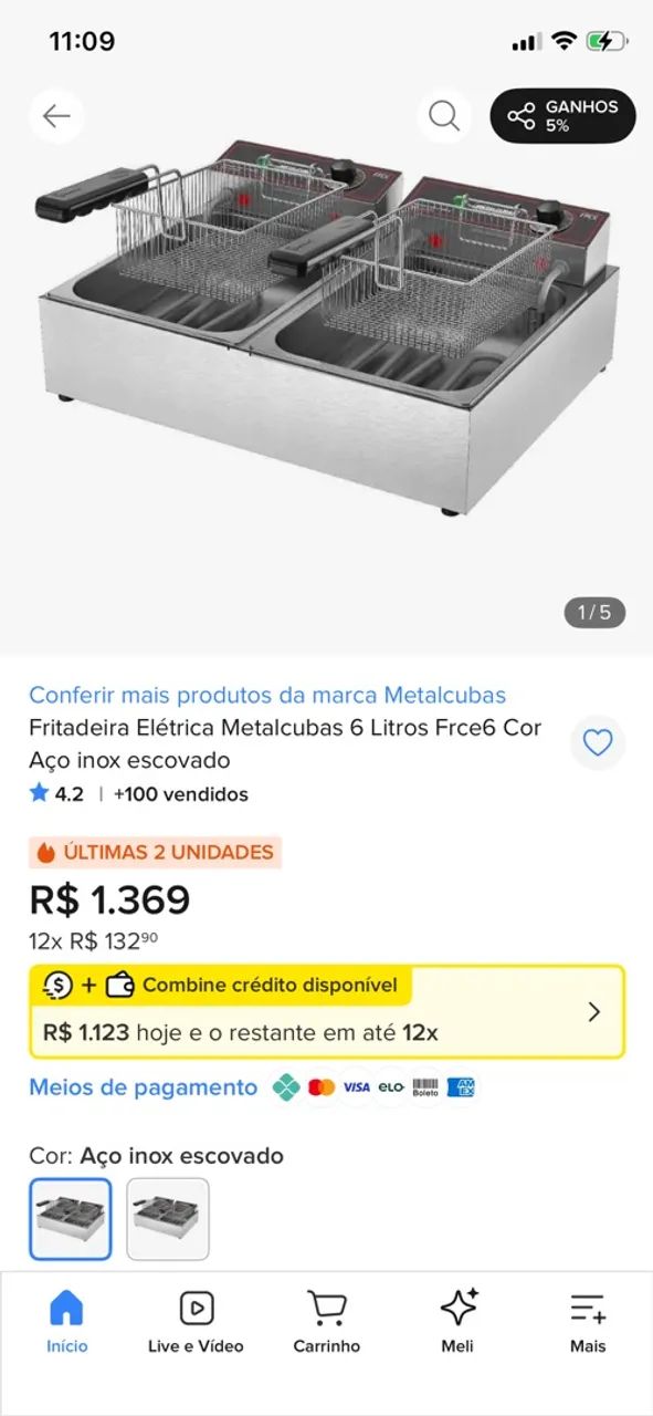 Fritadeira elétrica  - Foto 5