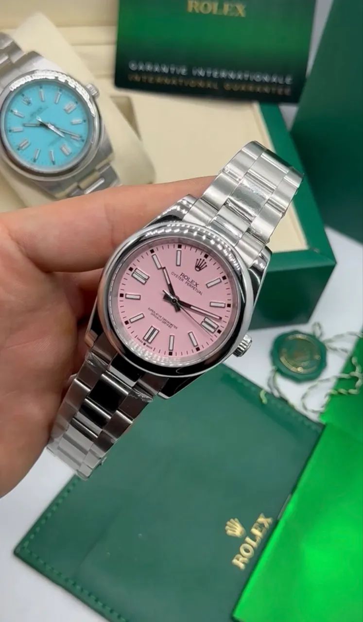 Rolex Oyster Perpetual Rosa 40mm MESSI - Foto 2