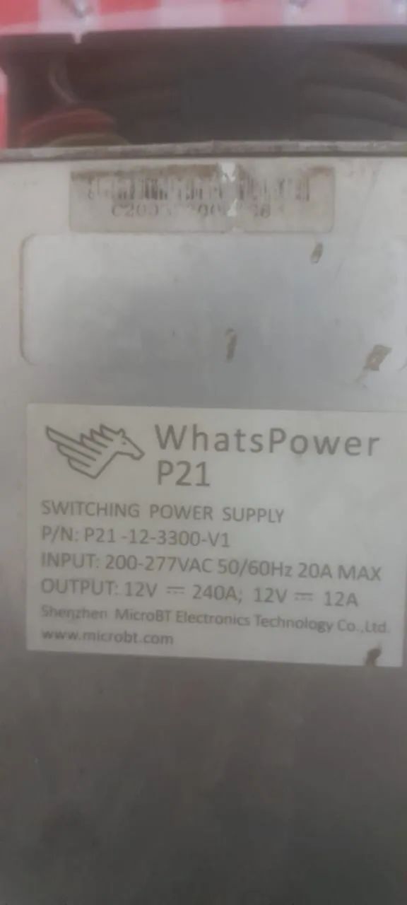 WHATSMINER M21S 58TH MINERADORA - Foto 2