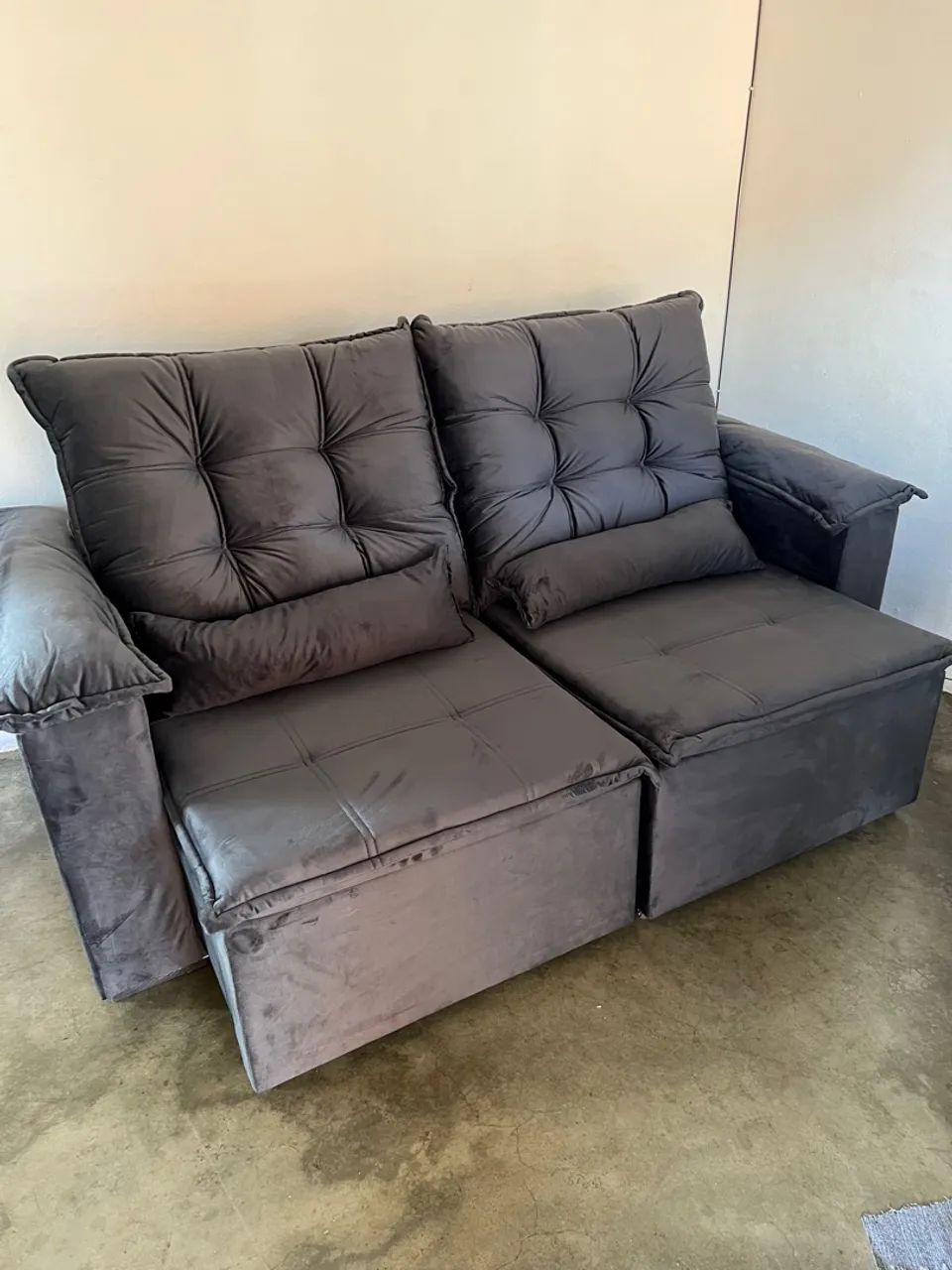!!SOFA NOVO!!! 12 x 152,90 cartão  - Foto 4