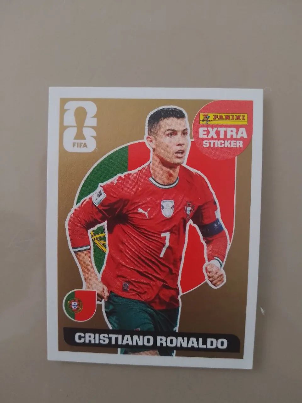Figurinhas legend Cristiano Ronaldo 