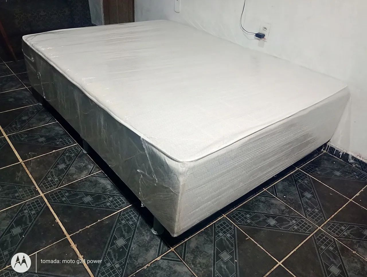 Cama Box Casal De Espuma Higenizada  - Foto 3