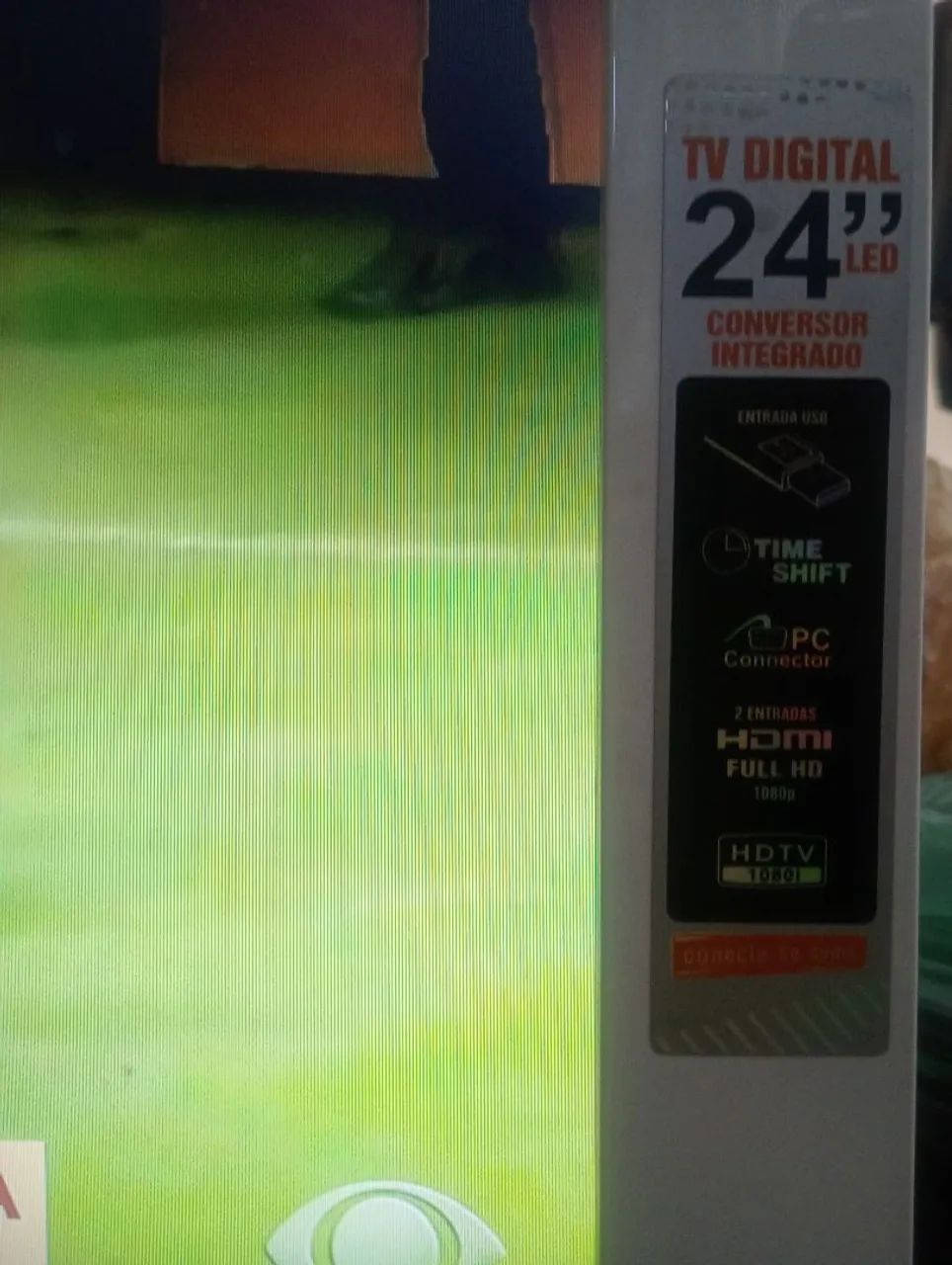 Monitor tv CCE 24 polegadas com conversor integrado  - Foto 4