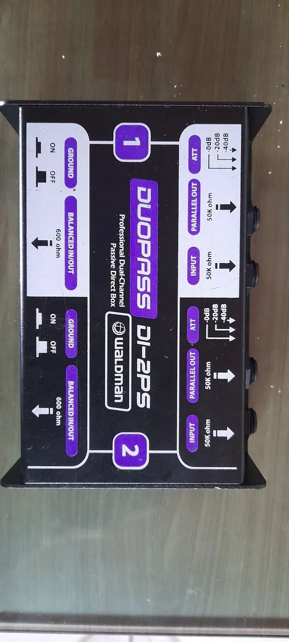 Direct Box Passivo 2 canai - Foto 3
