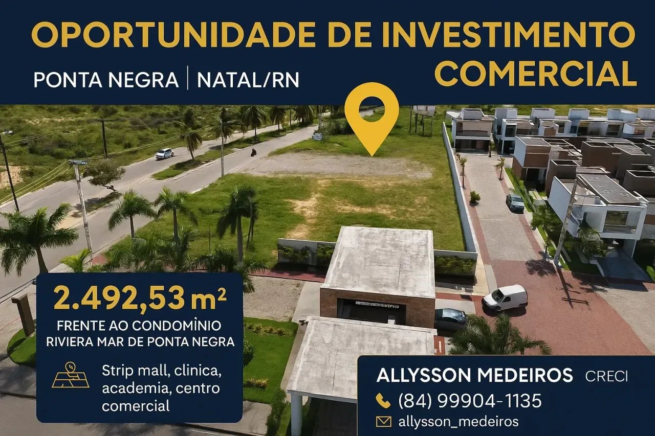 Terreno Comercial em Ponta Negra - Natal - RN - Foto 2