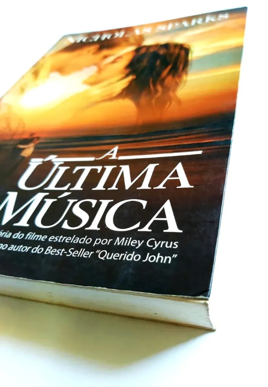 Livro A Última Música (2010) Nicholas Sparks - Usado - Foto 2