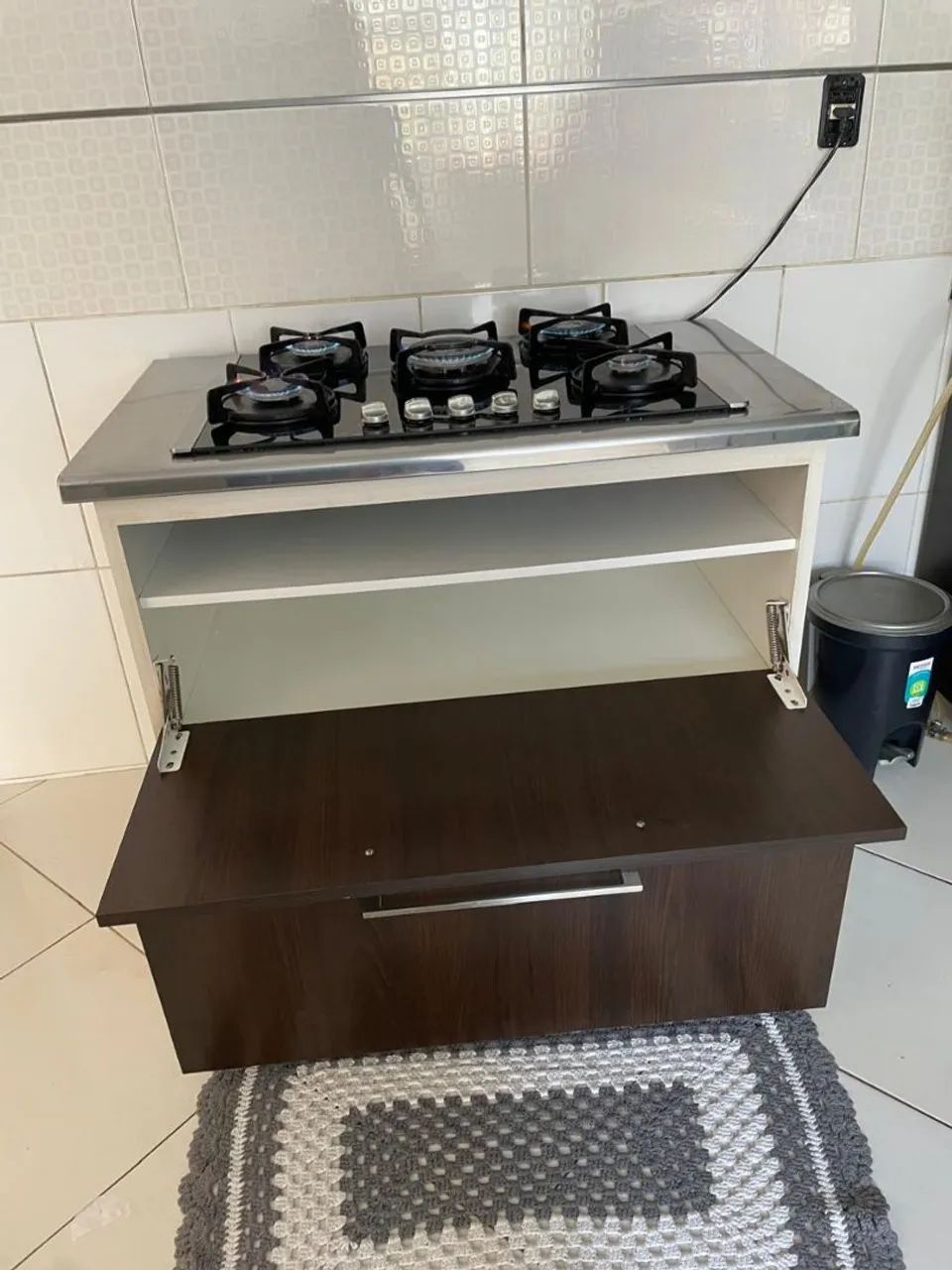 Cooktop com balcão com gaveta  - Foto 2