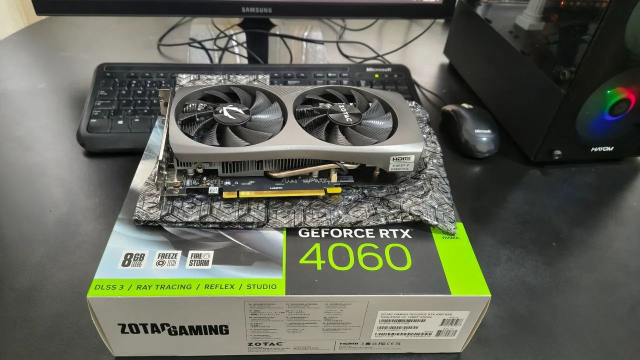RTX4060 8GB GDDR6 Dual - Placas de Vídeo - Botafogo, Rio de