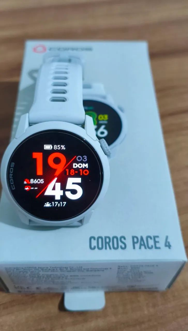 COROS PACE 4 GPS (Branco, caixa e película.) - Foto 5
