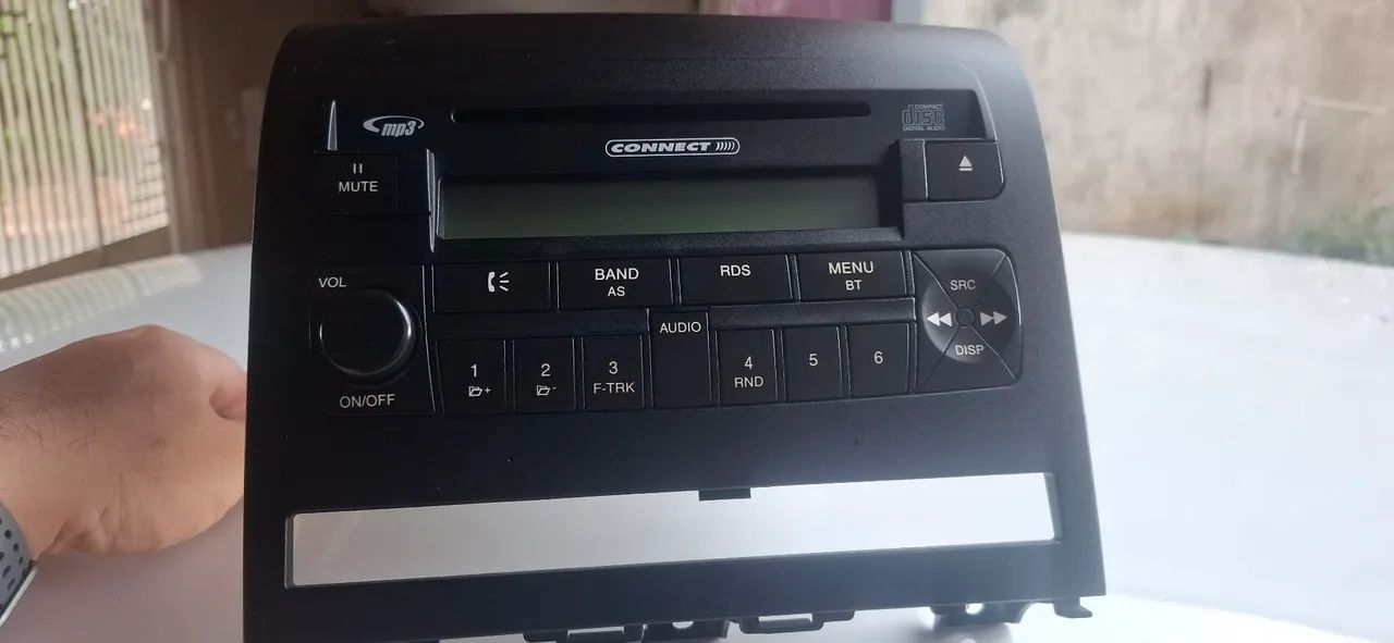 Rádio Original Fiat Idea Connect + Chave Canivete Reserva Original Nova - Foto 4