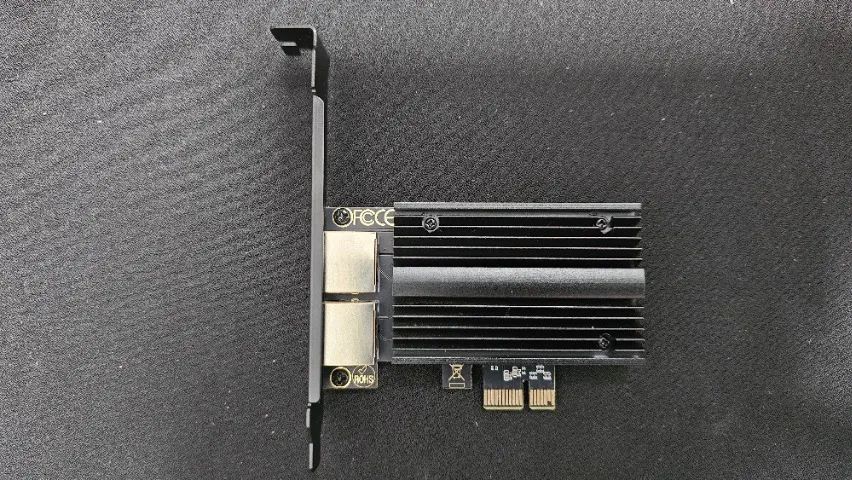 Placa de Rede PCIe x1 Dual Port RJ-45 2.5Gbps Chipset Intel i226-V