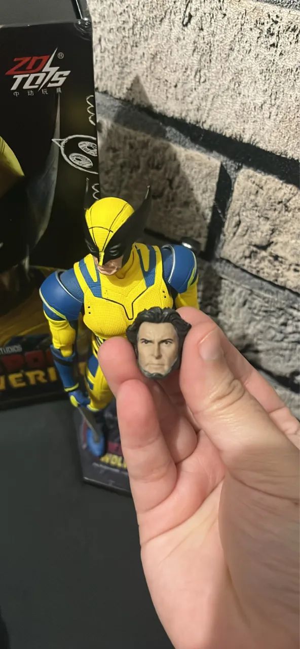 Wolverine + head Extra Logan Zd toys  - Foto 3