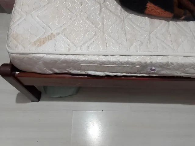 Cama casal madeira maciça  - Foto 2