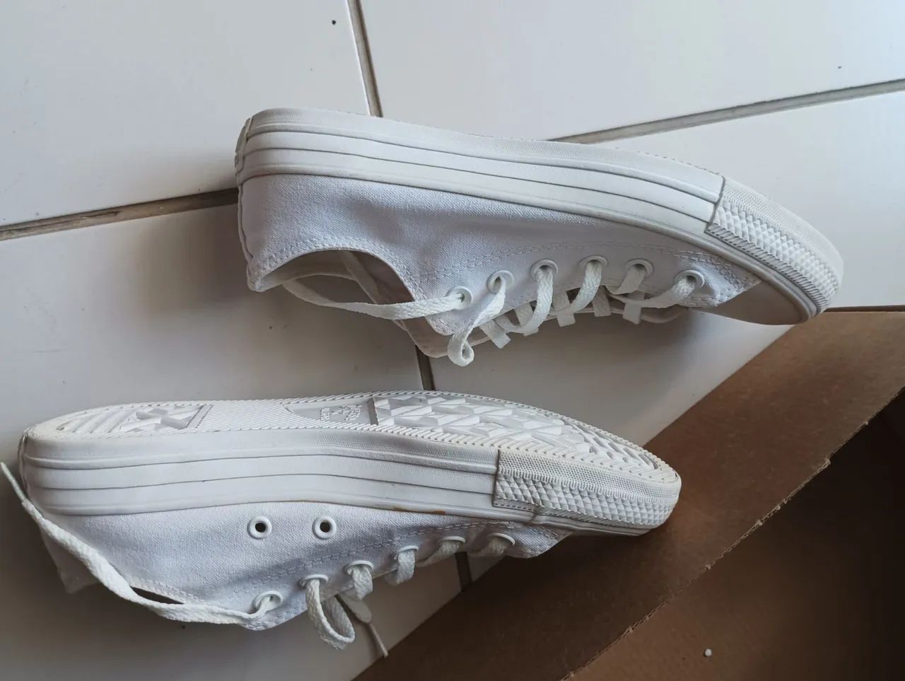 Tênis Converse All Star branco n° 38 - Foto 2