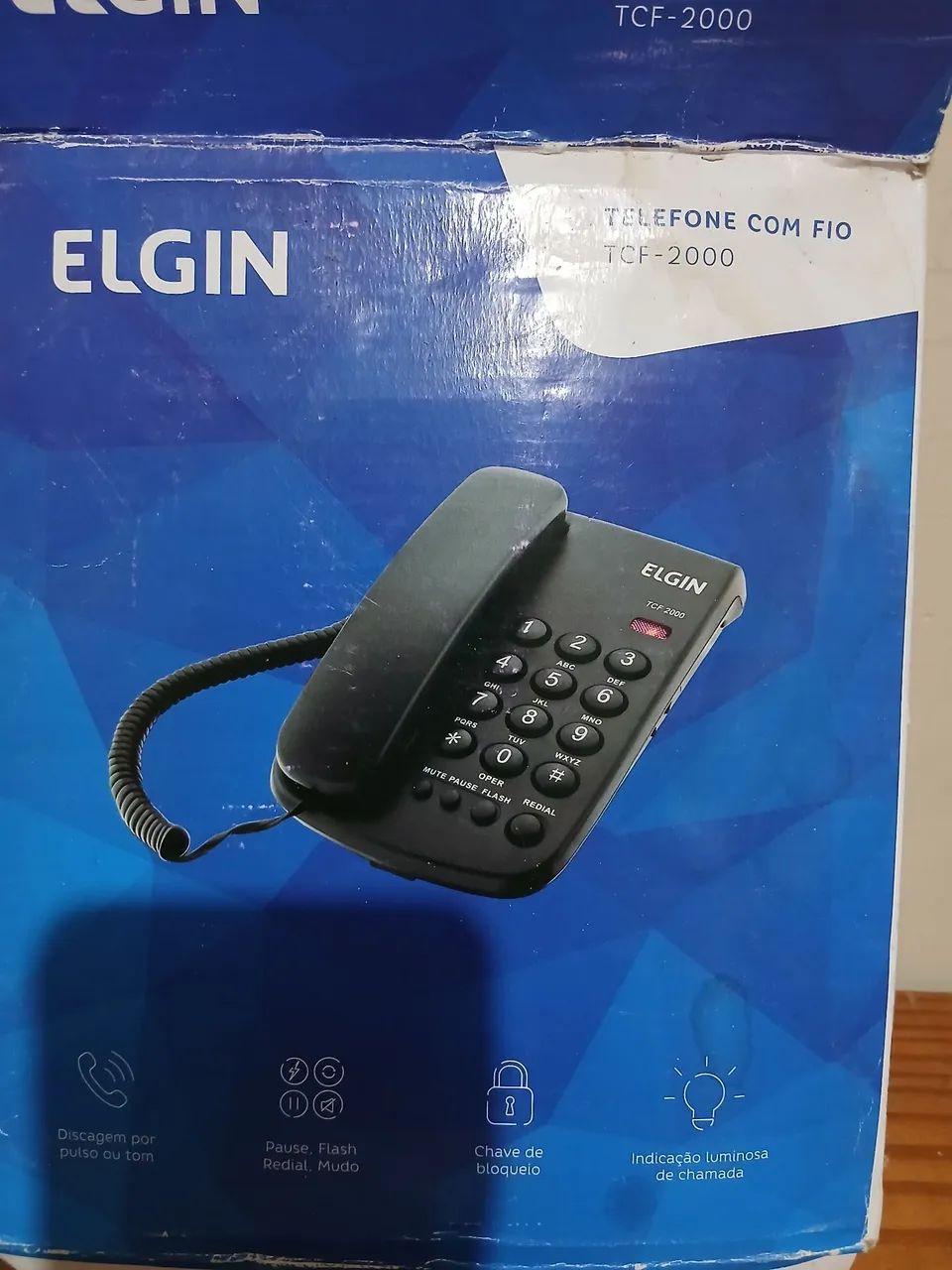 Telefone com fio