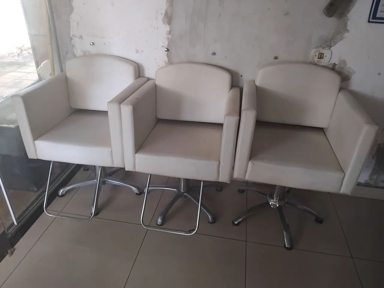 cadeiira para cabeleleiro itraulica  - Foto 2