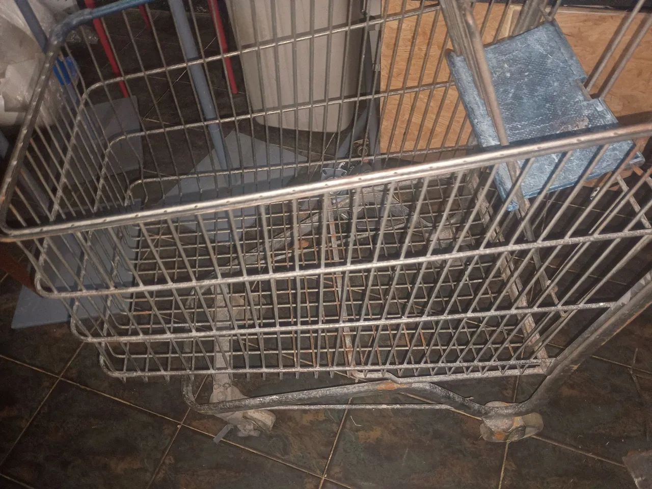 carrinho de supermercado  tamanho normal - Foto 3